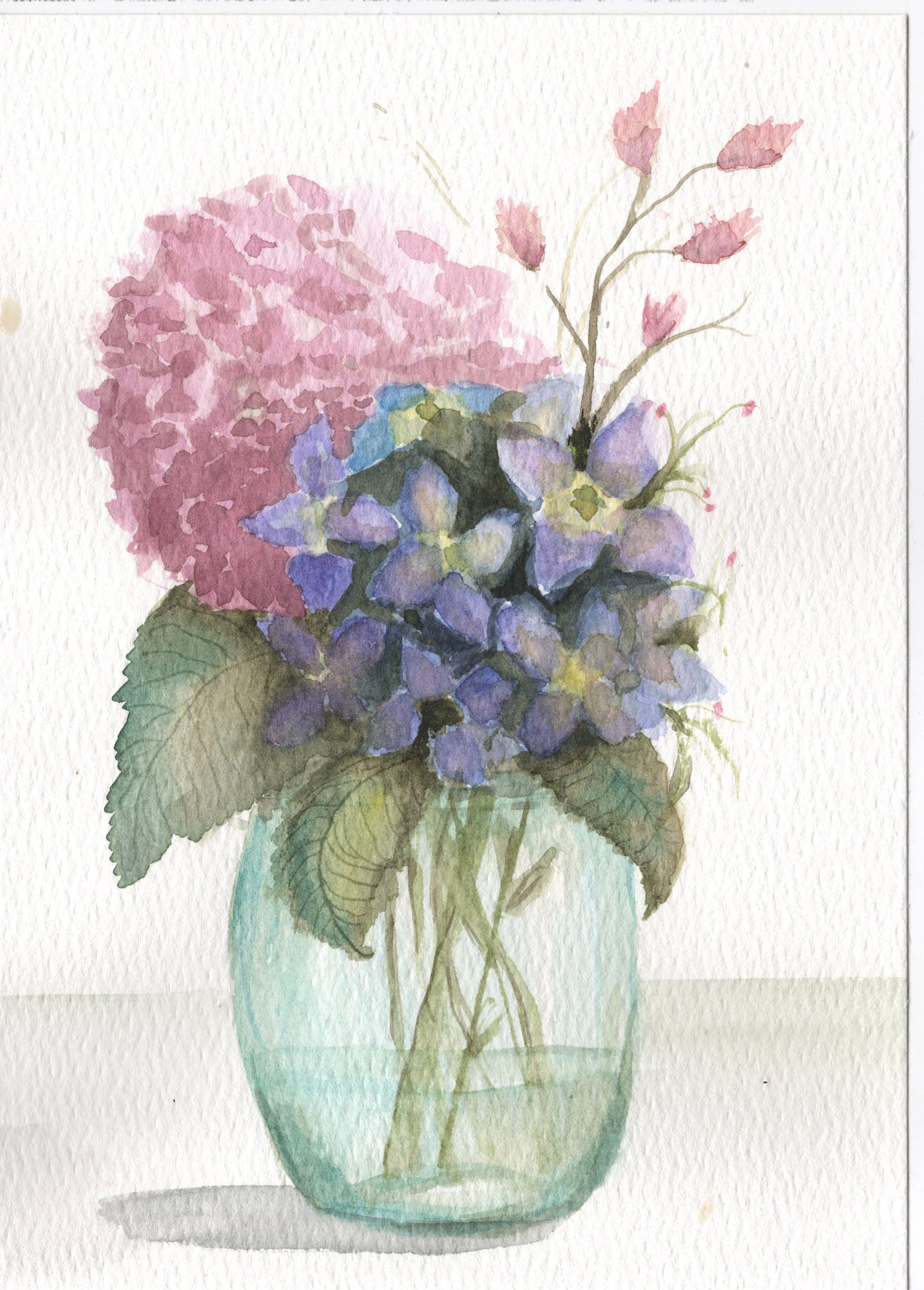 Hydrangea Spring Bouquet